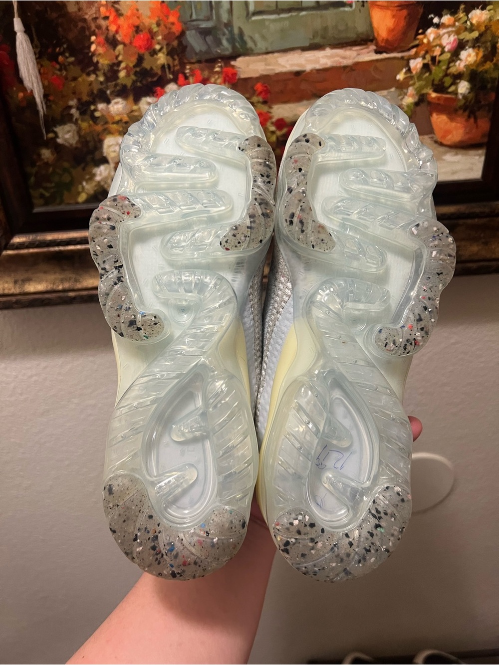Nike Air VaporMax 2021 FK White Pure Platinum sneakers - Picture 9 of 16